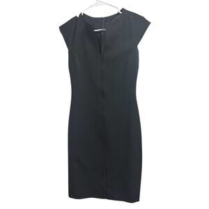 Zara Woman Mid-Length Dress Small Black